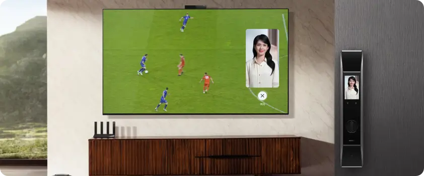 华为智能门锁 Pro 分布式可视猫眼