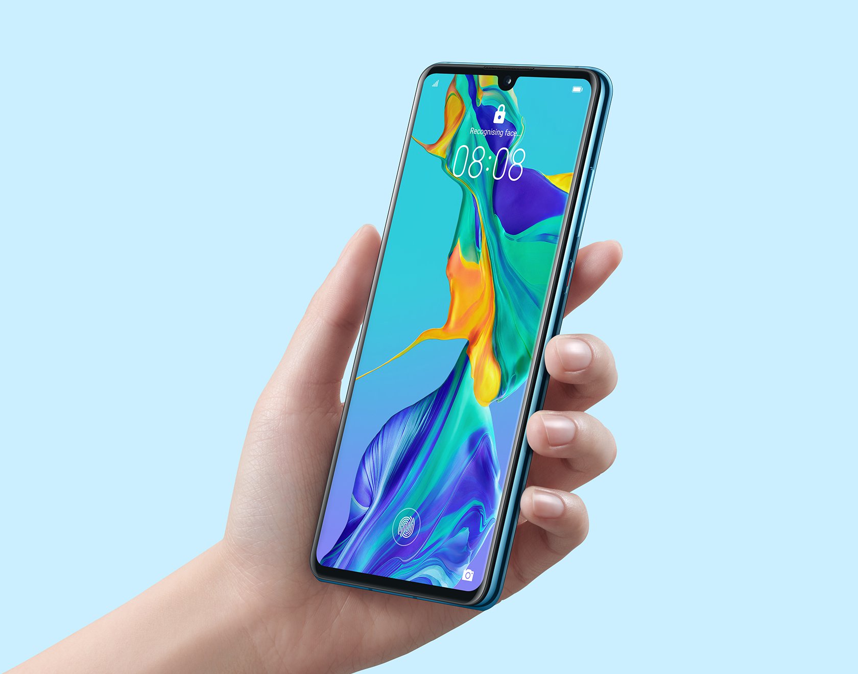 huawei p30 in-screen fingerprint